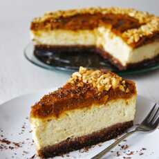 Przepis na JAGIELNIK 'SNICKERS' NA ZIMNO | NO-BAKE 'SNICKERS' CHEESECAKE