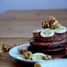 Przepis na Zdrowe kakaowe pancakes