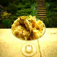 Przepis na Sycylijskie lody z ricottą i pistacjami/Sicilian ice cream with ricotta and pistachios