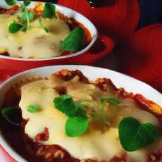 Przepis na MAKARON KOKARDKI ZAPIEKANY POD BESZAMELEM / BAKED PASTA UNDER BECHAMEL SAUCE