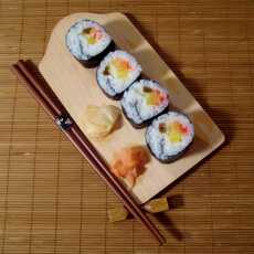 Przepis na Futomaki - grube rolki sushi