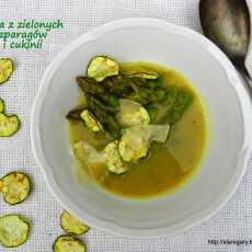 Przepis na Zupa z zielonych szparagów i cukinii