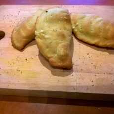 Przepis na Pieczone pierogi czyli calzone