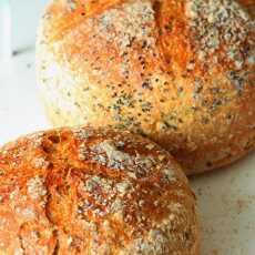 Przepis na Chleb na zakwasie z czarnuszką 