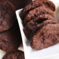 Przepis na Mocno czekoladowe ciasteczka z soczewicy | dietetyczne 