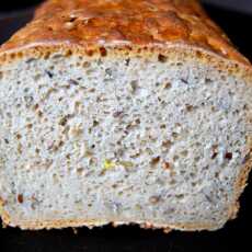 Przepis na Chleb pytlowy z siemieniem lnianym na zakwasie