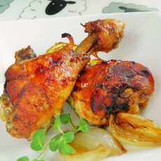 Przepis na Kurczak z miodem gryczanym i octem balsamicznym