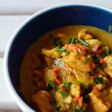 Przepis na Ryba w mleku kokosowym z curry (eintopf)