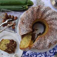 Przepis na Babka marmurkowa z cukinią i orzechami laskowymi