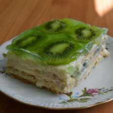 Przepis na Ciasto z kiwi - bez pieczenia 
