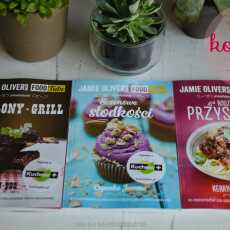Przepis na Konkurs książkowy. Jamie Oliver's Food Tube: 'Szalony grill', 'Rodzinne przysmaki', 'Sezonowe słodkości'.