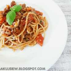 Przepis na Klasyczna Italia - Spaghetti bolonese z wołowiną
