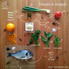 Przepis na Dorada w ziołach przepis