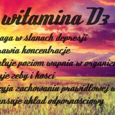 Przepis na Witamina D3