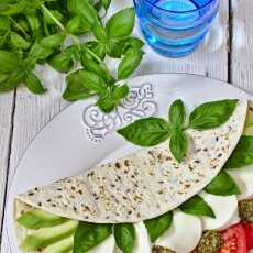 Przepis na Wrapy a`la Caprese