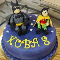 Przepis na Tort Batman i Robin