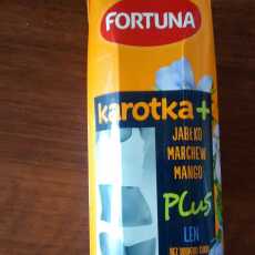 Przepis na Fortuna Karotka Plus - jabłko, marchew,mango PLUS len - recenzja produktu