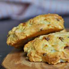 Przepis na Scones gruszkowe z czekoladą