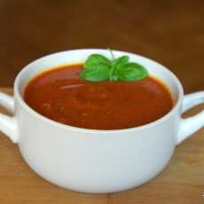 Przepis na Błyskawiczna zupa-krem z cieciorki i pomidorów