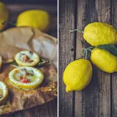 Przepis na Pieczone cytryny z mozzarellą i anchois