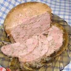 Przepis na Szynkowar-mięso z indyka do chleba...