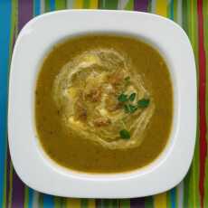 Przepis na Dietetyczna zupa krem ze szparagów
