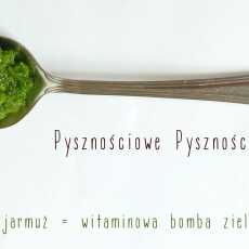 Przepis na Zielona pasta - brokuł z jarmużem!