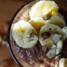 Przepis na Pudding chia, czekoladowo-orzechowy