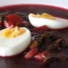 Przepis na BOTWINKA / YOUNG BEETROOT SOUP