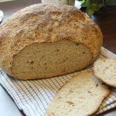 Przepis na Chleb bezglutenowy z siemieniem lnianym i ziołami