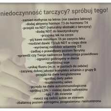 Przepis na Niedoczynnosc tarczycy? sprobuj tego?