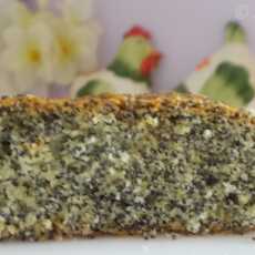 Przepis na Keks z makiem (piegusek) - Poppy cake - Torta con semi di papavero