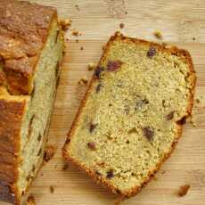Przepis na Banana loaf... with raisins & chocolate chips...
