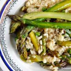 Przepis na Risotto ze szparagami.