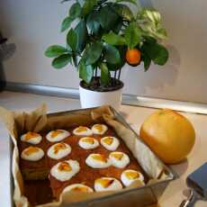 Przepis na Ciasto Jogurtowo- Pomarańczowe 