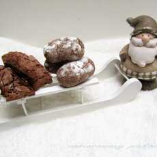 Przepis na Pistacjowe biscotti i czekoladowo - migdałowe chlebki