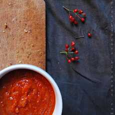 Przepis na Sos żurawinowo-pomidorowy