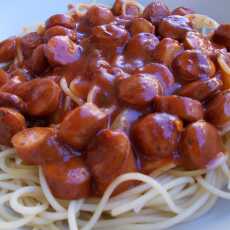 Przepis na Spaghetti z parówkami