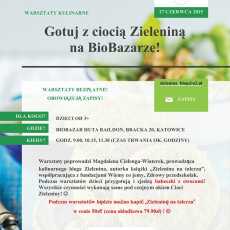 Przepis na Warsztaty kulinarne dla dzieci na sobotnim BioBazarze w Katowicach 27 czerwca!