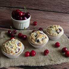 Przepis na Słodkie środy - Cytrynowe muffiny z czereśniami 