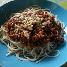 Przepis na Szybkie spaghetti bolognese