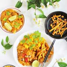 Przepis na Obiady czwartkowe #6: Kurczak w sosie orzechowo-kokosowym + pikantna fasolka szparagowa + ryż curry
