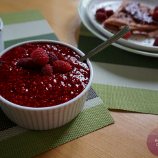 Przepis na Frużelina malinowa