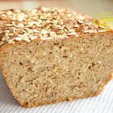 Przepis na Prosty chleb pełnoziarnisty (na drożdżach)