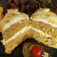 Przepis na Ciasto bananowe - Banana Cake - Torta alle banane