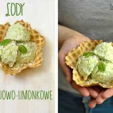 Przepis na Wegańskie lody limonkowo-bazyliowe