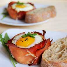 Przepis na Eleganckie jajka na wielkanocne śniadanie