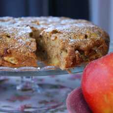 Przepis na Jesienne ciasto z jabłkami i orzechami włoskimi