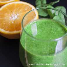 Przepis na BEZGLUTENOWE ZIELONE SMOOTHIE JAGLANE / GLUTENFREE GREEN MILLET SMOOTHIE