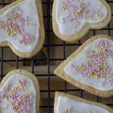 Przepis na Kruche ciasteczka waniliowe (sugar cookies)